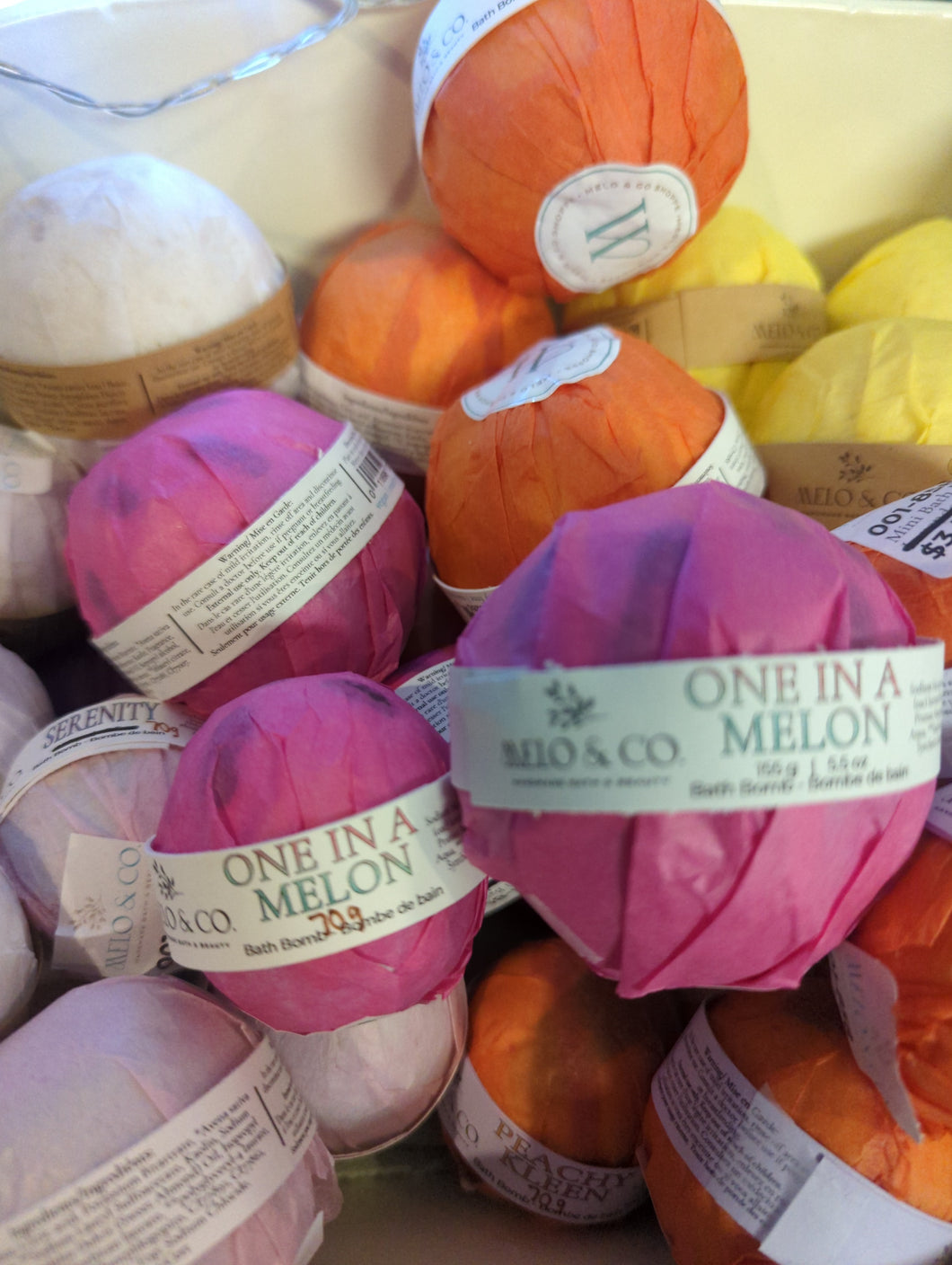 One in a Melon Mini Bath Bomb