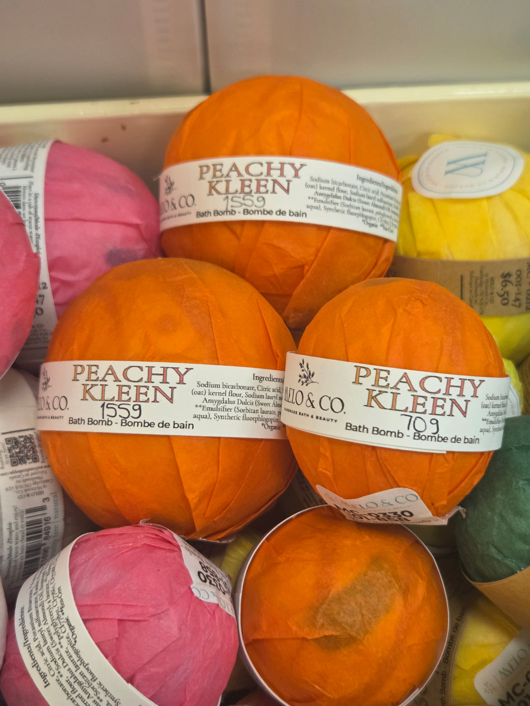 Peachy Kleen Mini Bath Bomb