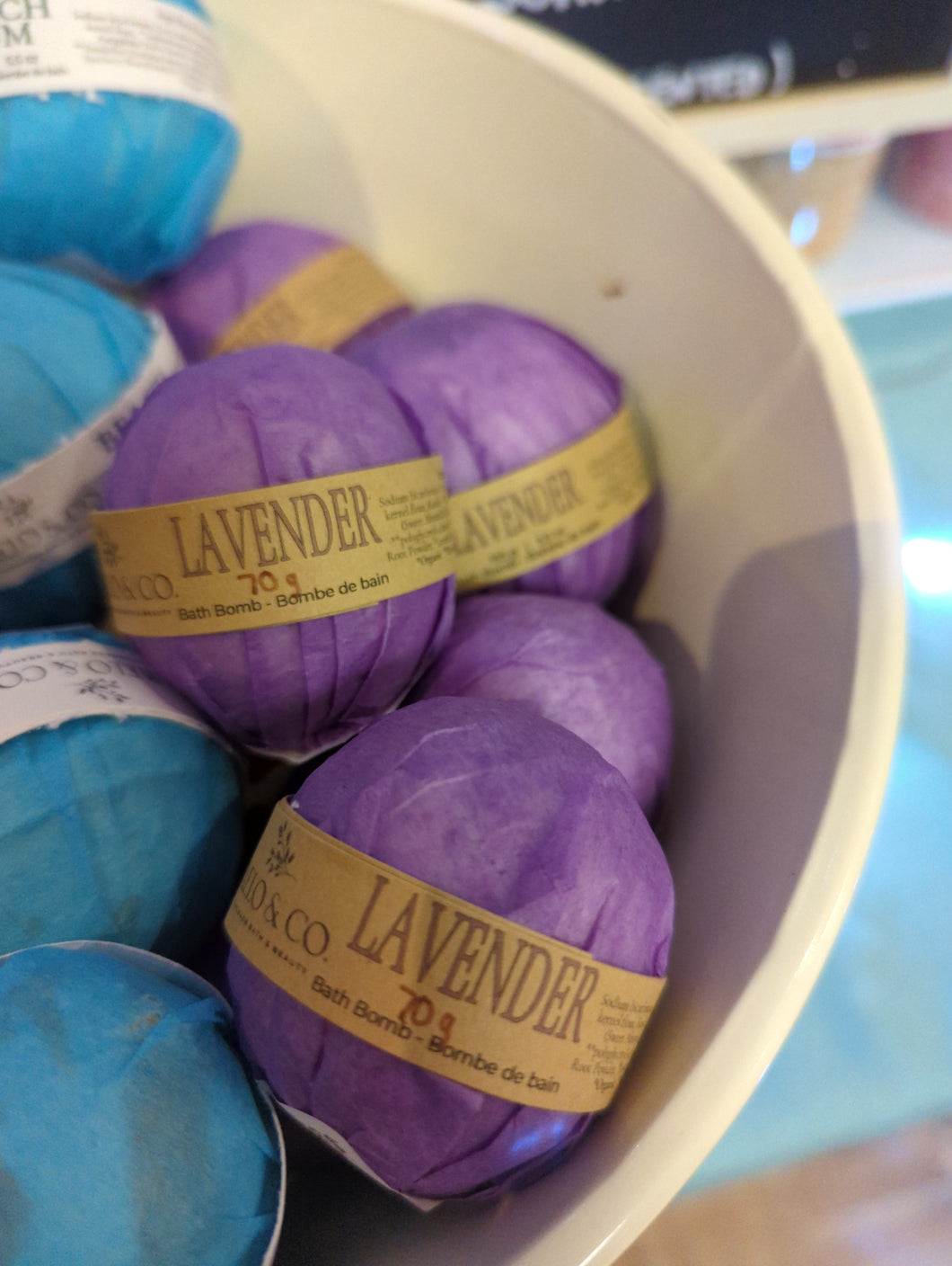 Lavender Mini Bath Bomb